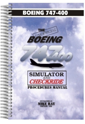کتاب آموزش تایپ Boeing 747-400