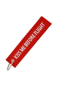 جاکلیدی Kiss Me Before Flight قرمز