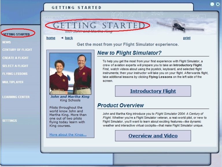 بخش Getting Started