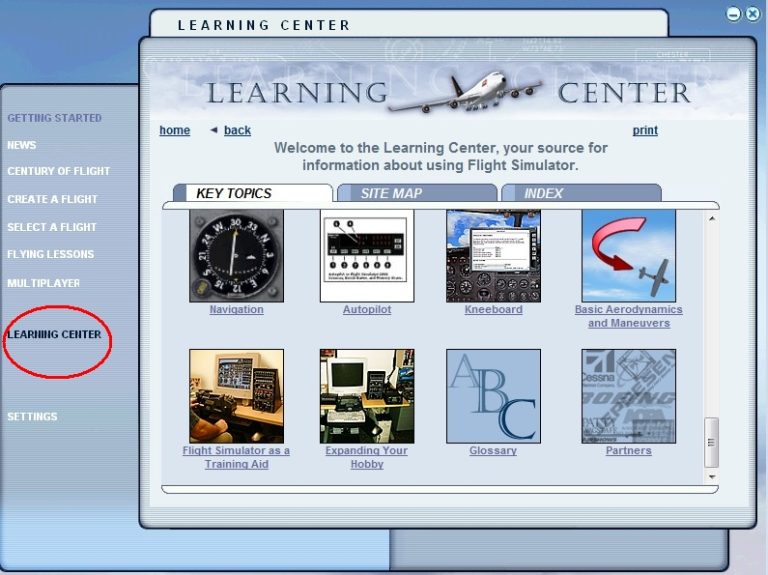 Learning Center