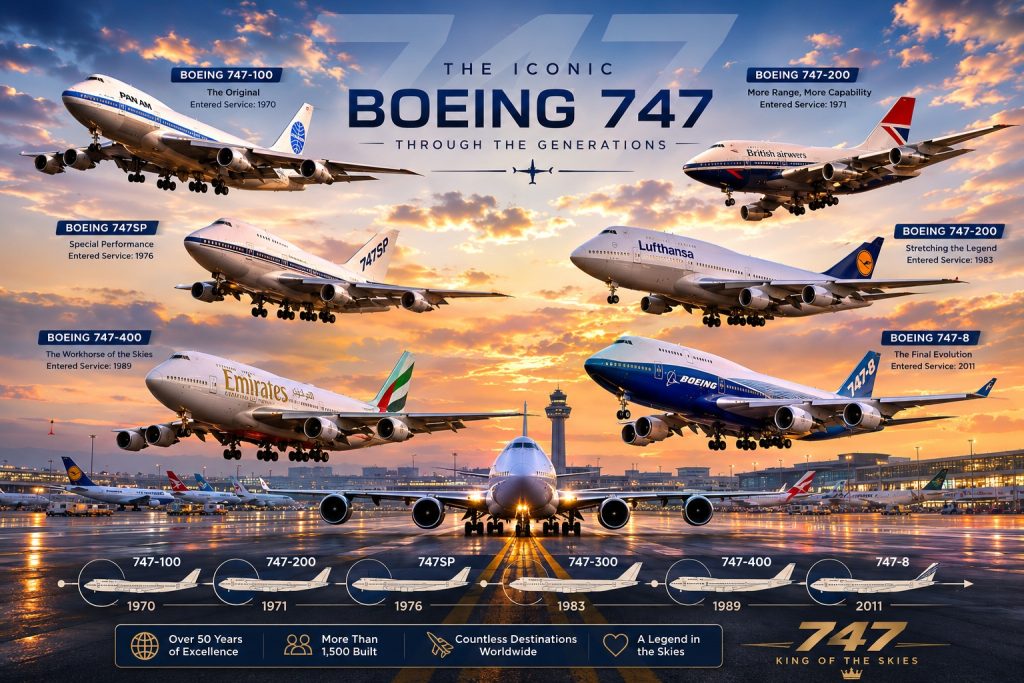 خانواده بویینگ 747
