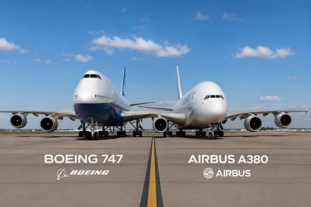بویینگ 747 و ایرباس 380