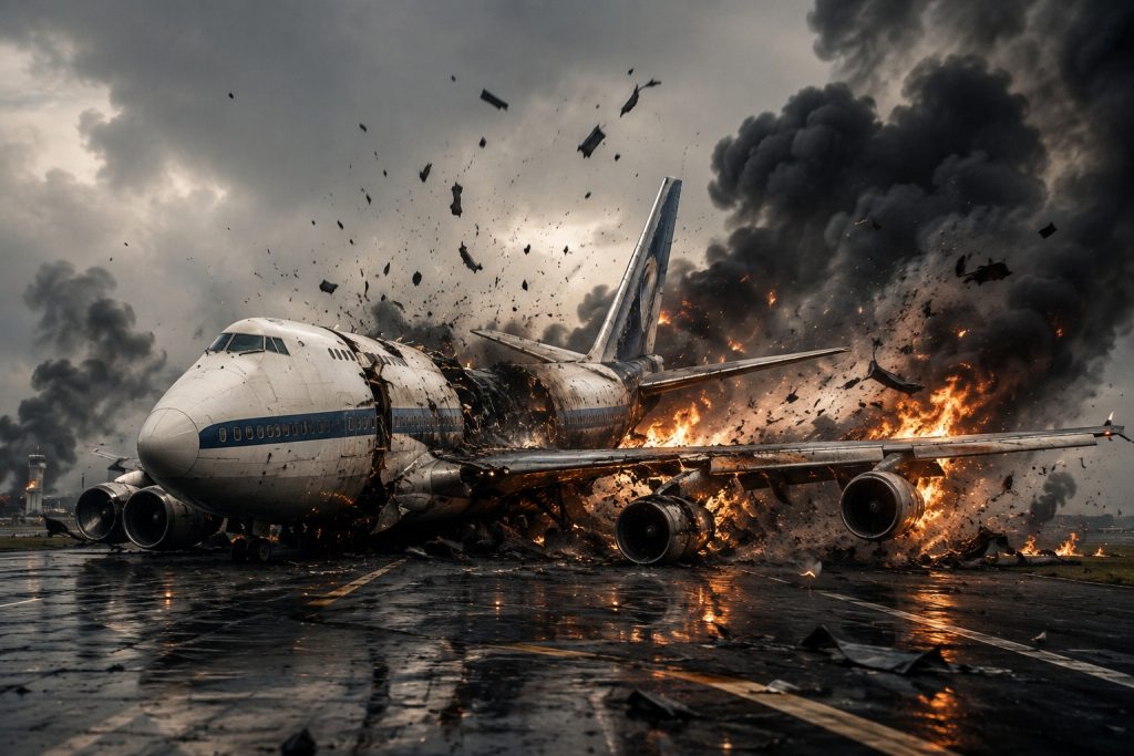 سوانح مهم بویینگ 747