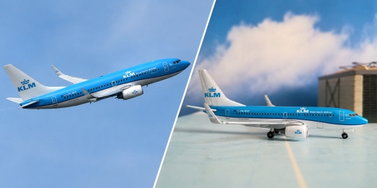 ماکت هواپیما KLM B737 پلیکان